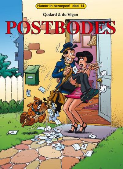 Afbeelding van Humor in beroepen #14 - Postbodes - Tweedehands (BOEMERANG, zachte kaft)