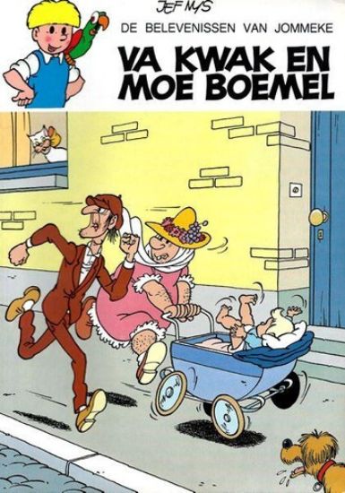 Afbeelding van Jommeke #143 - Va kwak moe boemel - Tweedehands (HET VOLK, zachte kaft)