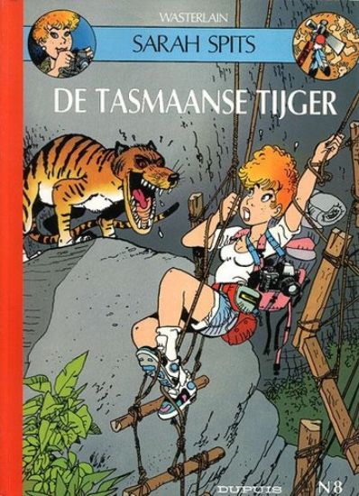 Afbeelding van Sarah spits #8 - Tasmaanse tijger - Tweedehands (DUPUIS, zachte kaft)