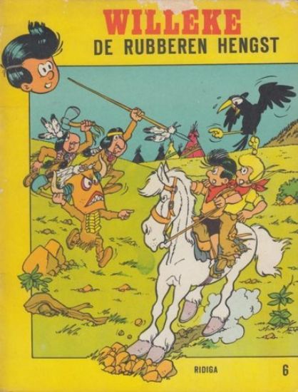 Afbeelding van Willeke #6 - Rubberen hengst - Tweedehands (STUDIO RIDIGA, zachte kaft)
