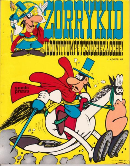 Afbeelding van Zorry kid - Jacovittumpetezicchezacc! - Tweedehands (SEMIC PRESS, zachte kaft)