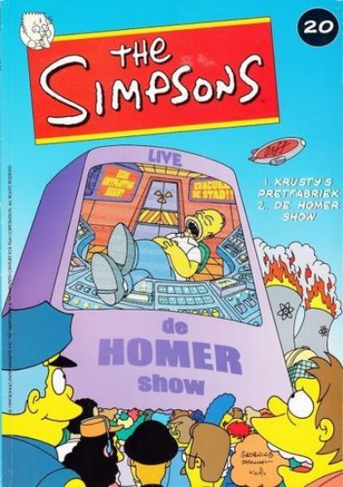 Afbeelding van Simpsons #20 - Tweedehands (STRIPUITGEVERIJ INFOTEX)