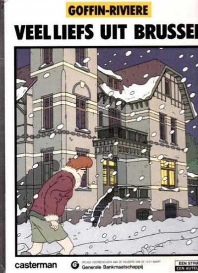 Afbeelding van Een strip een auteur - Veel liefs uit brussel - Tweedehands (CASTERMAN, zachte kaft)