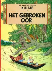 Afbeeldingen van Kuifje - Gebroken oor - Tweedehands (CASTERMAN, zachte kaft)