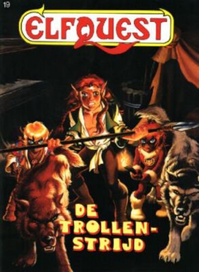 Afbeelding van Elfquest #19 - Trollenstrijd - Tweedehands (ARBORIS, zachte kaft)