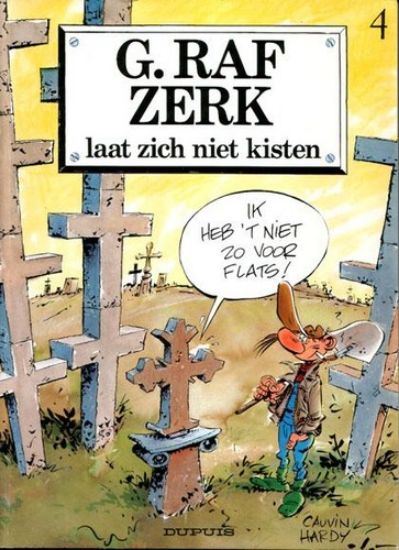 Afbeelding van Grafzerk #4 - Laat zich niet kisten - Tweedehands (DUPUIS, zachte kaft)