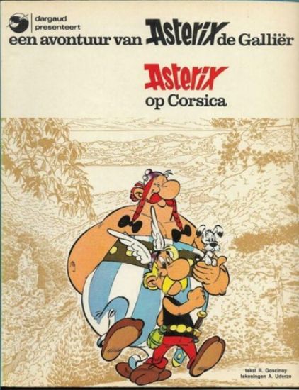 Afbeelding van Asterix #20 - Op corsica (oude kaft) - Tweedehands (DARGAUD, zachte kaft)