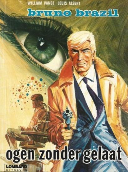 Afbeelding van Bruno brazil - Ogen zonder gelaat (oude kaft) - Tweedehands (LOMBARD, zachte kaft)