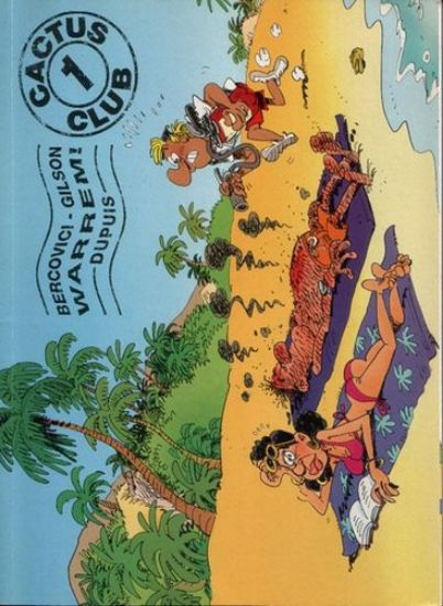 Afbeelding van Cactus club #1 - Warrem - Tweedehands (DUPUIS, zachte kaft)