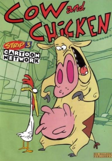 Afbeelding van Cartoon network #3 - Cow and chicken (BIG BALLOON, zachte kaft)