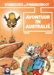 Afbeeldingen van Robbedoes #34 - Avontuur in australie (fina) - Tweedehands (DUPUIS, zachte kaft)