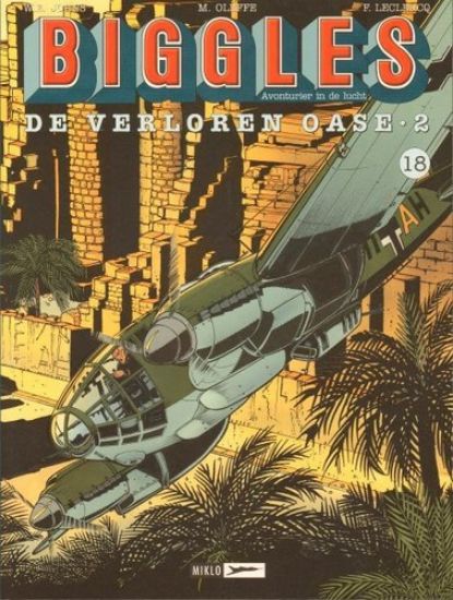 Afbeelding van Biggles #18 - Verloren oase 2 - Tweedehands (MIKLO, zachte kaft)