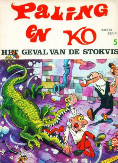 Afbeelding van Paling ko #5 - Geval van de stokvis - Tweedehands (BYBLOS, zachte kaft)