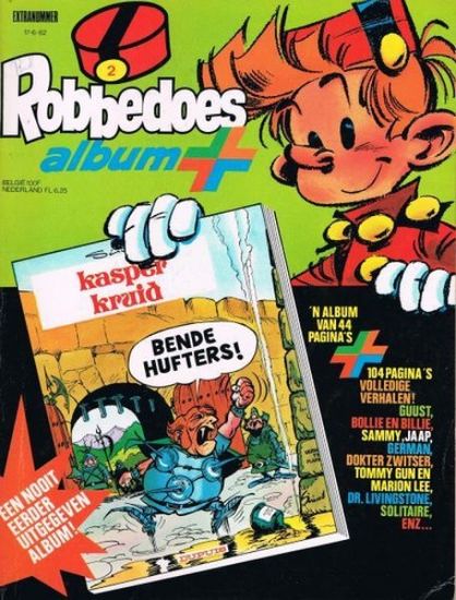 Afbeelding van Robbedoes album + #2 - Tweedehands (DUPUIS, zachte kaft)