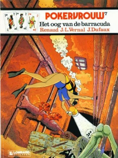 Afbeelding van Pokervrouw #7 - Oog van de barracuda - Tweedehands (LOMBARD, zachte kaft)