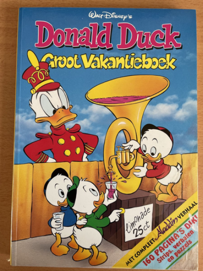 Afbeelding van Donald duck vakantieboek - Groot vakantieboek 1995 - Tweedehands (GEILLUSTREERDE PERS, zachte kaft)