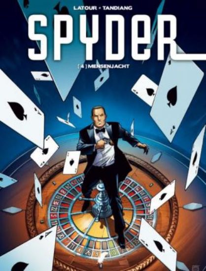 Afbeelding van Spyder #4 - Mensenjacht - Tweedehands (DAEDALUS, harde kaft)