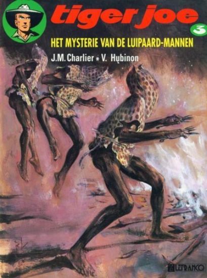 Afbeelding van Tiger joe #3 - Mysterie van de luipaard- mannen - Tweedehands (LEFRANCQ, zachte kaft)