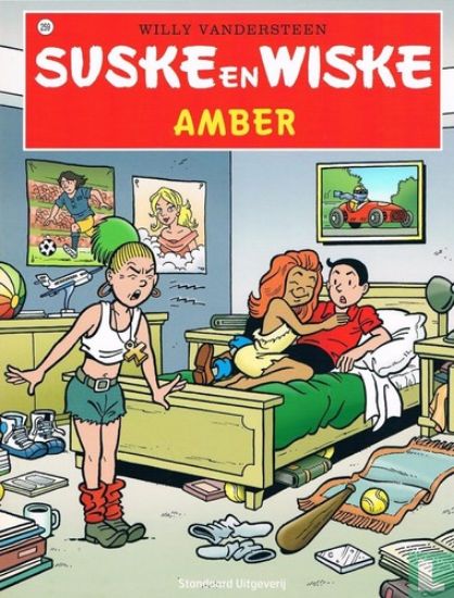 Afbeelding van Suske en wiske #259 - Amber - Tweedehands (STANDAARD, zachte kaft)