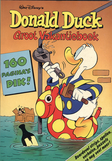 Afbeelding van Donald duck vakantieboek - Groot vakantieboek 1987 - Tweedehands (OBERON, zachte kaft)