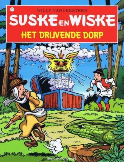 Afbeelding van Suske en wiske #173 - Drijvende dorp - Tweedehands (STANDAARD, zachte kaft)