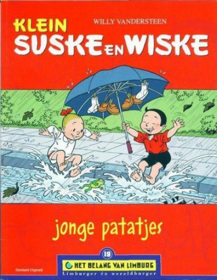 Afbeelding van Klein suske en wiske #19 - Jonge patatjes (belang van limburg) - Tweedehands (STANDAARD, zachte kaft)