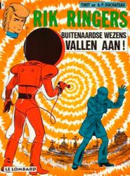 Afbeeldingen van Rik ringers #21 - Buitenaardse wezens vallen aan (LOMBARD, zachte kaft)