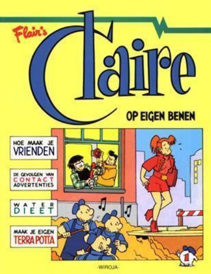 Afbeelding van Claire #1 - Op eigen benen - Tweedehands (DIVO, zachte kaft)