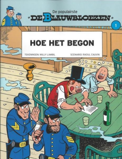 Afbeelding van Blauwbloezen de populairste #1 - Hoe het begon (het laatste nieuws) - Tweedehands (DUPUIS, zachte kaft)