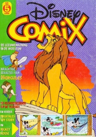 Afbeelding van Disney comix #5 - Disney comix 5 - Tweedehands (VNU TIJDSCHRIFTEN, zachte kaft)