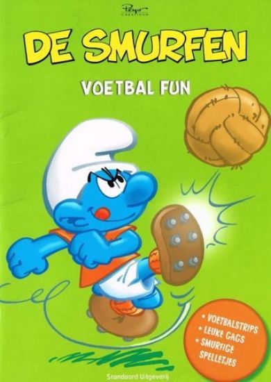 Afbeelding van Smurfen - Voetbal fun (STANDAARD, zachte kaft)
