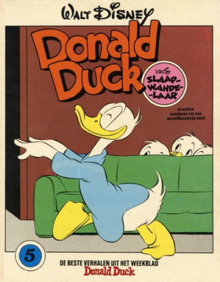 Afbeelding van Donald duck #5 - Slaapwandelaar - Tweedehands (SANOMA, zachte kaft)