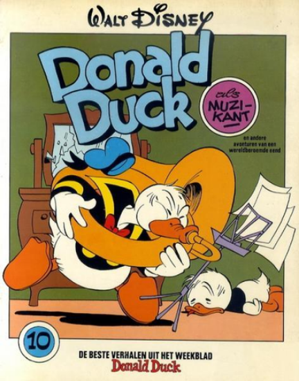 Afbeelding van Donald duck #10 - Muzikant - Tweedehands (SANOMA, zachte kaft)