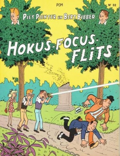 Afbeelding van piet pienter en bert bibber #32 - Hokus-focus-flits - Tweedehands (DE VLIJT, zachte kaft)