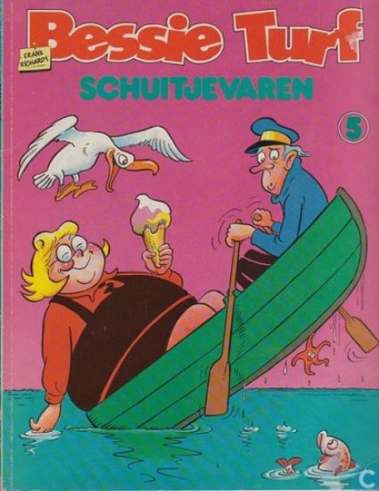 Afbeelding van Bessie turf #5 - Schuitje varen - Tweedehands (OBERON, zachte kaft)