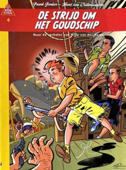 Afbeelding van Bob evers #4 - Strijd om het goudschip (BOUMAAR, zachte kaft)