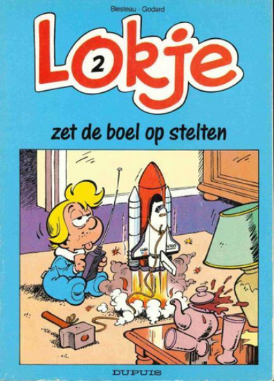 Afbeelding van Lokje #2 - Lokje zet de boel op stelten - Tweedehands (DUPUIS, zachte kaft)