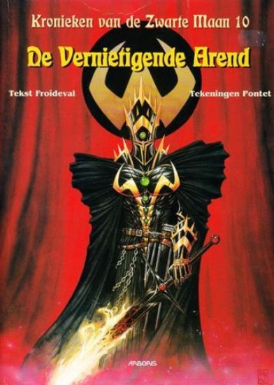 Afbeelding van Kronieken zwarte maan #10 - Vernietigende arend (ARBORIS, zachte kaft)