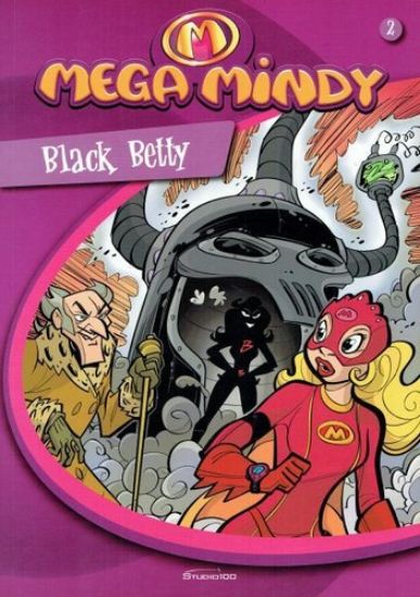 Afbeelding van Mega mindy #2 - Black betty - Tweedehands (STUDIO 100, zachte kaft)