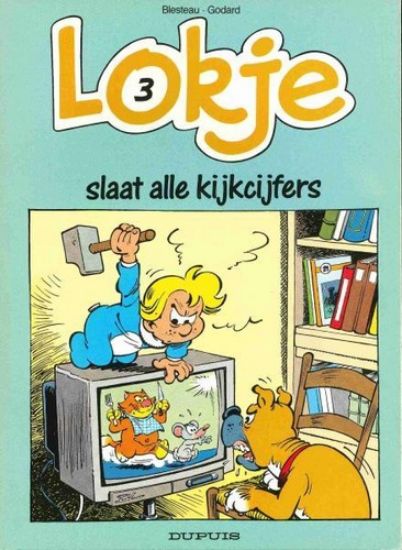 Afbeelding van Lokje #3 - Slaat alle kijkcijfers - Tweedehands (DUPUIS, zachte kaft)