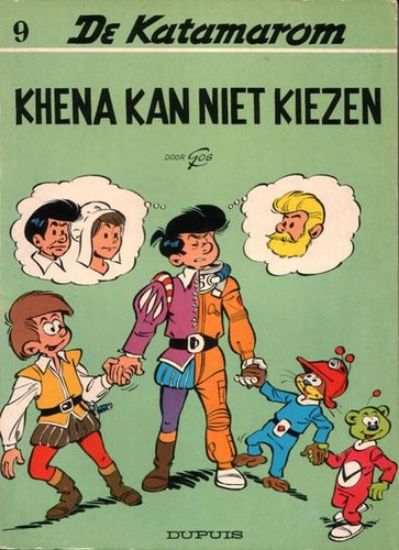 Afbeelding van Katamarom #9 - Khena kan niet kiezen - Tweedehands (DUPUIS, zachte kaft)