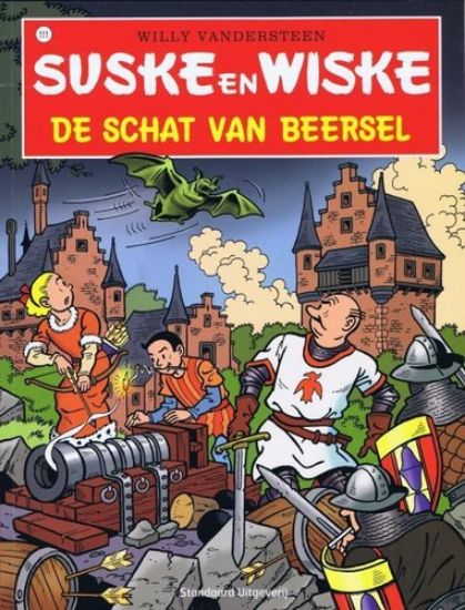Afbeelding van Suske en wiske #111 - Schat van beersel - Tweedehands (STANDAARD, zachte kaft)