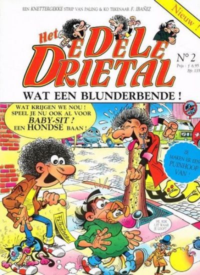 Afbeelding van Edele drietal #2 - Wat een blunderbende (BYBLOS, zachte kaft)