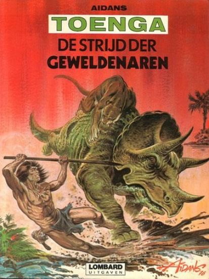 Afbeelding van Toenga #6 - Strijd der geweldenaren - Tweedehands (LOMBARD, zachte kaft)