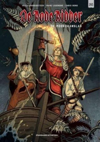 Afbeelding van Rode ridder #265 - Moordaanslag - Tweedehands (STANDAARD, zachte kaft)