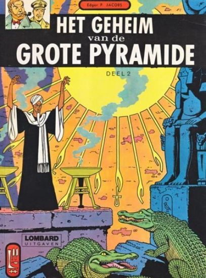 Afbeelding van Blake en mortimer #4 - Geheim van de grote pyramide deel 2 - Tweedehands (LOMBARD, zachte kaft)