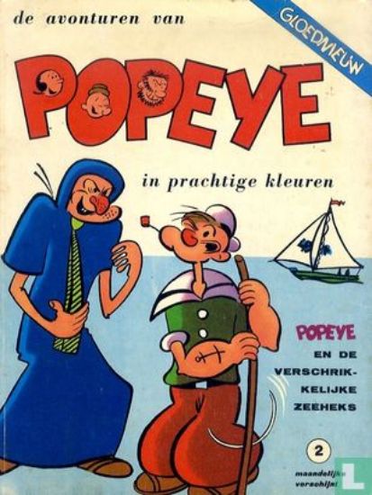 Afbeelding van Popeye - Verschrikkelijke zeeheks - Tweedehands (TIRION, zachte kaft)