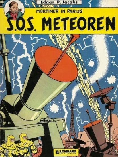 Afbeelding van Blake en mortimer #8 - Sos meteoren - Tweedehands (LOMBARD, zachte kaft)