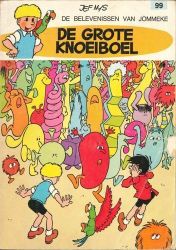 Afbeeldingen van Jommeke #99 - Grote knoeiboel - Tweedehands (HET VOLK, zachte kaft)