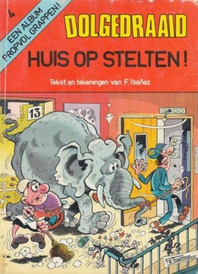 Afbeelding van Dolgedraaid #4 - Huis op stelten (DENDROS, zachte kaft)